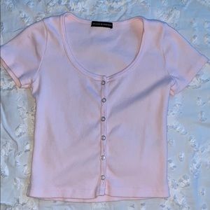 Pink zelly top from brandy Melville
